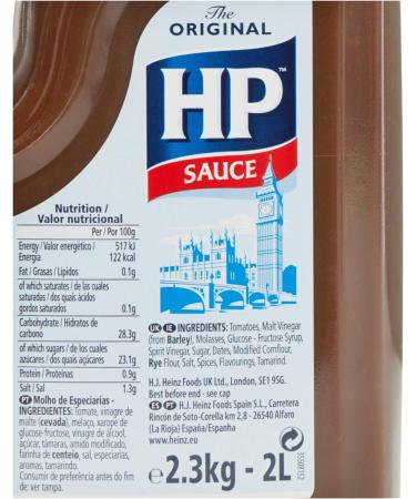 HP Brown Sauce 2.3kg - Authentic 2.3 kg Bottle for Savory Flavor (Pack of 1) - Buy Online on GoSupps.com