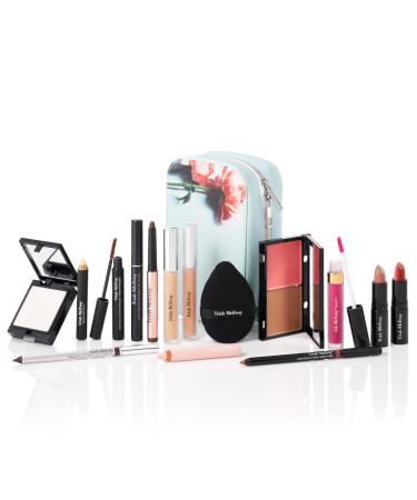 Trish McEvoy So Pretty Makeup Planner In Bloom Medium to Dark 18 Piece Set Medium to Dark Tones