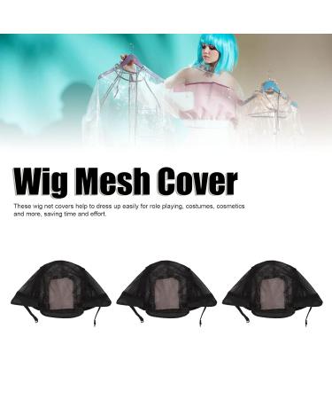 Buy 3 Pack Nylon Wig Caps - Soft Elastic & Breathable Mesh Cover for Comfort & Non-Slip Hold Perfect for Long & Short Hair International Shipping Available! - Buy Online on GoSupps.com