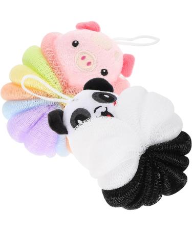 FOMIYES 6 Pcs Bath Bouquet - Body Scrubber & Loofah Set for Skin Cleaning | Premium Shower & Bath Supplies - Buy Online on GoSupps.com