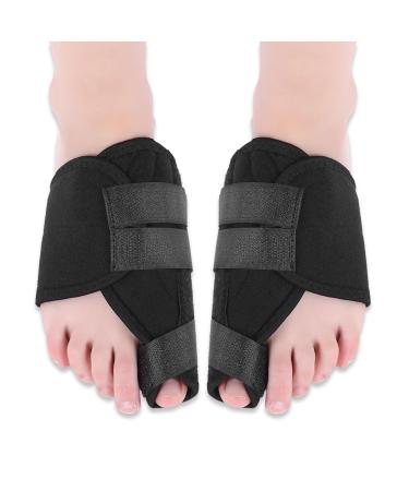 Kireina Bunion Relief corrector toe rail for hallux valgus smooth iron big toe nighttime toes separator pain relief for overlapping toes turf toe (s)