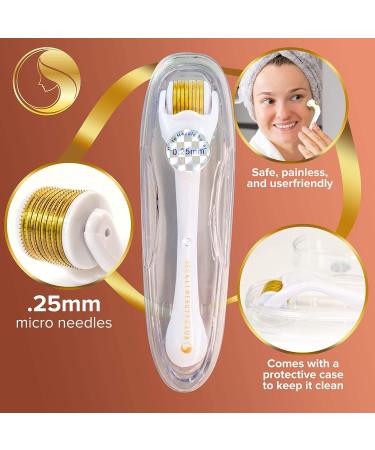 EGF Serum with Derma Roller Kit - Anti Aging & Scar Treatment - Korean Skin Care Solution - Buy Online on GoSupps.com