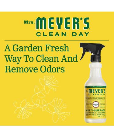 Mrs. Meyer's Clean Day Multi-Surface Cleaner Spray All-Purpose Cleaner Solution for Countertops Floors Walls and More Honeysuckle Scent 473 ml Spray Bottle Honeysuckle 473 ml (Pack of 1) - Buy Online on GoSupps.com