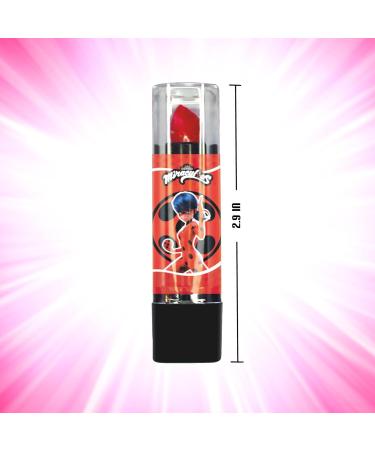 Miraculous Ladybug Lipstick Set - 7 Color-Changing Fruit Scented Lipsticks for Kids | Safe Magic Makeup Gift Set - Buy Online on GoSupps.com
