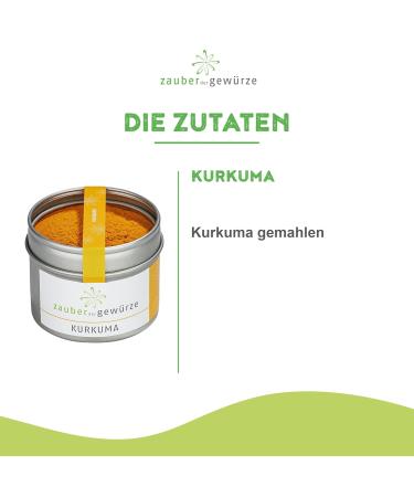 Premium Turmeric Spice - Authentic 60g Asian Seasoning for Meat Fish Stews & Rice Dishes - Perfect Gift Idea - Buy Online on GoSupps.com