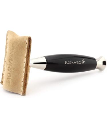 Jag Shaving Men's Double Edge Safety Razor | Perfect Beard & Mustache Grooming | Includes Leather Case - International Shipping Available - Buy Online on GoSupps.com