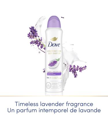 Dove Advanced Care Lavender Scent Dry Spray Antiperspirant Deodorant for Women with Pro-Ceramide Technology for Soft Resilient Skin 107g - Buy Online on GoSupps.com