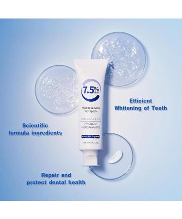 Hydroxyapatite Toothpaste 2 Pack for Enamel Protection Hydroxyapatite Toothpaste for Enamel Protection with Sweet Mint (SP-6/2 pcs) - Buy Online on GoSupps.com