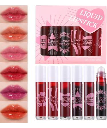  lisutupode Glossy Volume Plumping Effect - 6X Moisturizing Liquid Gloss Roll-On - Lightweight Lipstick for Travel Business Trips Home and Outdoors - Buy Online on GoSupps.com