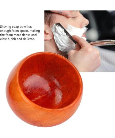 Natudeco Wooden Shaving Soap Bowl - Handmade Foaming Dish for Men | Wet Shaving Accessories | Personal Care Beauty - Buy Online on GoSupps.com