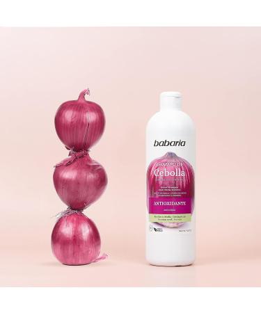 Organic Babaria Onion Shampoo - 20 oz | Anti-Oxidant + Stimulating Formula - Buy Online on GoSupps.com