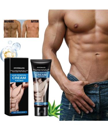  Luckxing Hair Removal Cream for Men - Gentle Cleansing Balm 60g Body Hair Removal Cream | for Dad Father Husband Boyfriend Hands Body Legs  - Buy Online on GoSupps.com