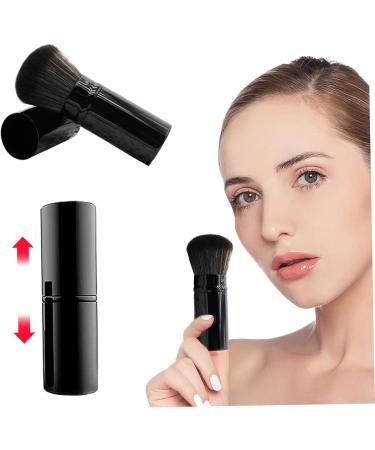 Blush Brush 4inch Retractable Blush Brush for Cheeks Portable Makeup Brushes with Cover Blush Makeup Brush for Blush Sunscreen Bronzer - Buy Online on GoSupps.com