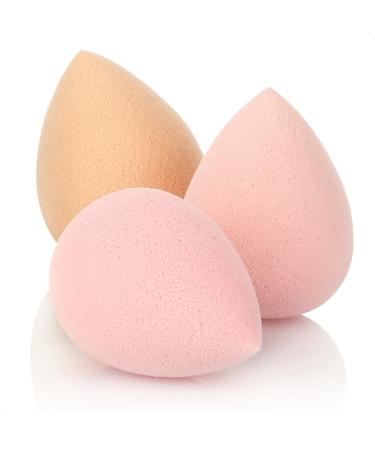 Com-Four 12-Part Make-Up Set | Cosmetic Brushes Egg-Shaped Sponges & Facial Cleaning Pads for Perfect Application | Ideal for Powder Cream & Liquid - Buy Online on GoSupps.com