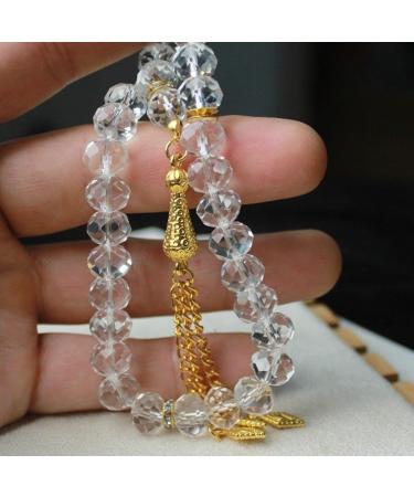 KUAIYIJU Tasbih Prayer Rosary Bead Bracelet - Stylish Islamic Jewelry with Decorative Tassels | Perfect Party Gift - Buy Online on GoSupps.com