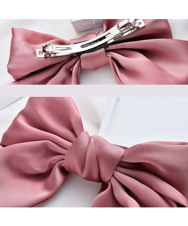 Premium Hair Clips with Loop - Large Bowknot Accessories for Women (4 Pack) - Stylish Hair Clips for All Occasions - Buy Online on GoSupps.com