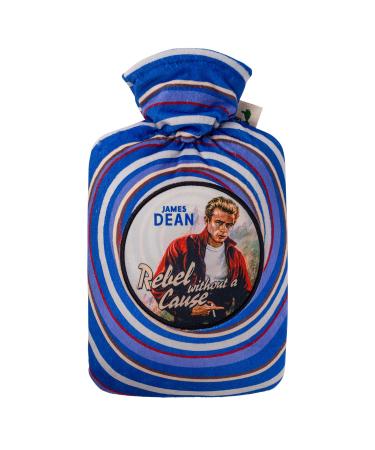 Hugo Frosch hot water bottle with classic 1.8 l velour cover "Movie" James Dean - Buy Online on GoSupps.com