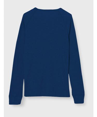 Odlo Kids Suw Top Crew Neck L/S Sweatshirt - Active Originals W-150509 in Estate Blue | International Shipping Available - Buy Online on GoSupps.com