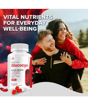 Glucocyn Capsules Glucosyn Advanced Supplement All Natural Formula to Maintain Healthy Levels Maximum Strength Glycogen Support Reviews (2 Pack - 120 Capsules) - Buy Online on GoSupps.com