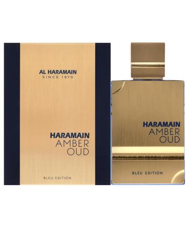 Al Haramain Amber Oud Bleu Edition - Cologne for Men - Long Lasting Perfume for Men - Arabian Perfume - Men's Cologne with Amber Sandalwood - 2 oz Blue Edition