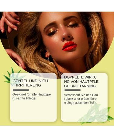 Selftanning lotion 30 ml tanning drops with moisture care natural bronze fluid with hydration for face body men and women tanning solution - Buy Online on GoSupps.com