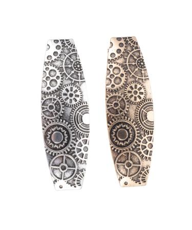 Beavorty 2pcs Hairpin Rhinestone Headpiece for Women Womens Summer Accessories Bride Headpiece Crystal Rhinestones Hair Barrettes Hair Styling Accessories Vintage Hair Metal Hair Barrettes