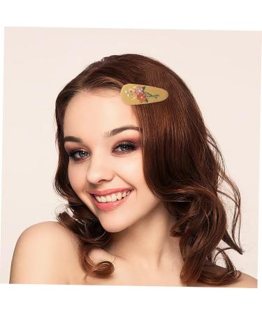 Beavorty 4 Pairs hairpin flower hair accessories hair decorations for girls girl cute hair princess barrette floral hair clips hair clips for toddler girls bow tie child issue card alloy - Buy Online on GoSupps.com