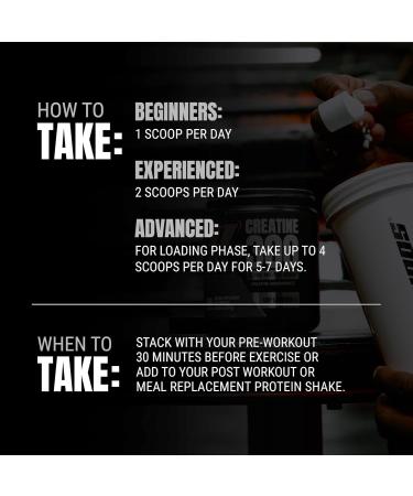 PROSUPPS Creatine 300 - 100% Pharmaceutical Grade Micronized 5000mg Creatine Monohydrate | 60 Servings - International Shipping Available - Buy Online on GoSupps.com