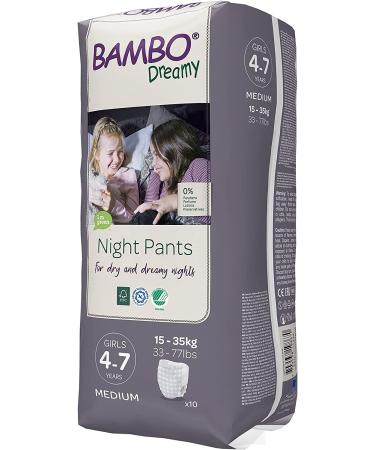 Bambo Nature Eco-Friendly Night Pants for Boys 4-7 years - 30 Count (3 Packs of 10) - Buy Online on GoSupps.com