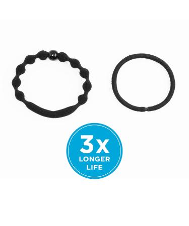 Goody Ouchless Forever Women's Braided Elastic Bands (3 Pack) - Soft Durable Hair Ties for All Hair Types | International Shipping Available - Buy Online on GoSupps.com