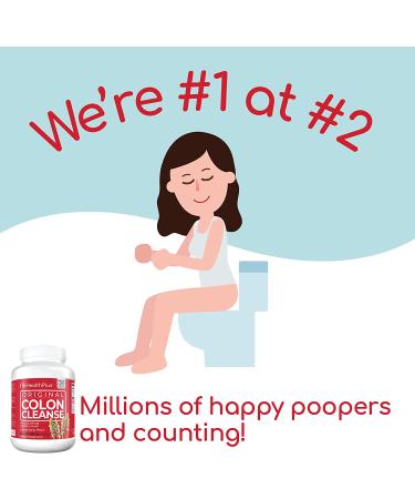 Health Plus Colon Cleanse - Natural Daily Fiber - Gluten Free Detox - Heart Healthy (48oz, 194 Servings) - Buy Online on GoSupps.com