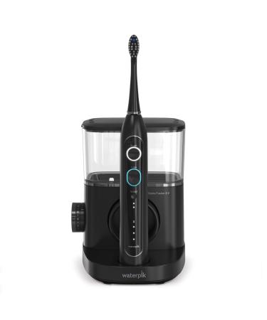 Sonic-Fusion 2.0 Professional Flossing Toothbrush Electric Toothbrush and Water Flosser Combo In One Black - Buy Online on GoSupps.com