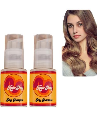 Qoobom Good Ass Hair Dry Shampoo Powder for Dark and Natural Hair Aerosol Free for All Hair Types (2 Pack)