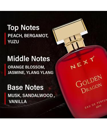 DJ Next Care Naughty Black & Golden Dragon Luxury Perfume for Men & Women 60ml Each | CHOCOLATE AMBERY JASMINE Scent | Long Lasting Fragrance Body Spray (Gift Set of 2) - Buy Online on GoSupps.com