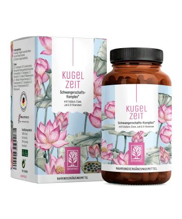 Pregnancy vitamins - complex for all trimesters with folic acid as a folk chrome iron iodine & 7 vitamins vegan - support during pregnancy - ball time of natural loyal - Buy Online on GoSupps.com