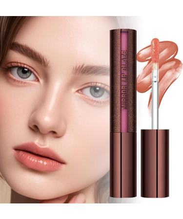 WJnflQN Lip Gloss Volumizing Lip Gloss Moisturizing Volumizing Lipstick For Women Make Up Care Date Evening Natural Look 02 - Buy Online on GoSupps.com