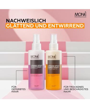 Mon Professional Leave-in Conditioner Spray | Moisturizing Hair Treatment for Dry Broken Hair - Gloss & Protection No Rinse Required - Buy Online on GoSupps.com