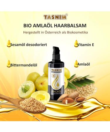 Organic Hair Oil Amla Hair Balm 100ml | Tasnim Hair Care | Natural Hair Loss Solution - Buy Online on GoSupps.com