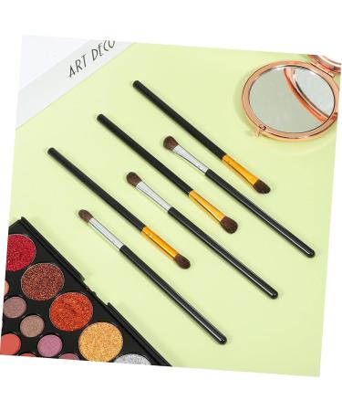 Ipetboom 6pcs Horse Suits Handles and with Hair Make Mix Eyeshadow Professional Blending Ladies Women Tool - Buy Online on GoSupps.com