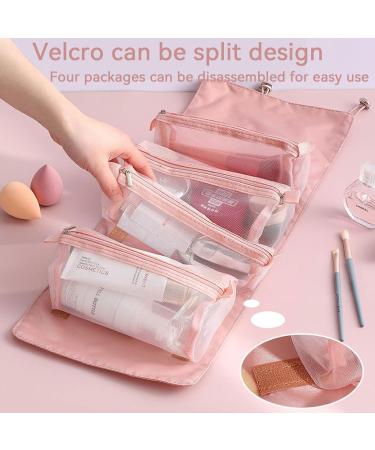 Large Capacity Detachable Multifunctional Makeup Bag for Travel | Cosmetics Storage & Brush Cleaning Bowl - Buy Online on GoSupps.com