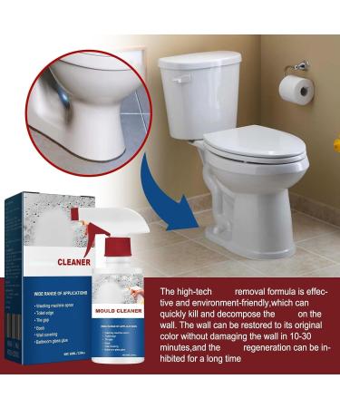 Gelmalls Cleaner Gelmalls Bathroom Cleaner Quick-Acting Foaming Stain Remover Spray Gelmalls Cleaner Spray Gelmalls Cleaner Foam Spray for Kitchen Bathroom 60ml (1pcs) - Buy Online on GoSupps.com