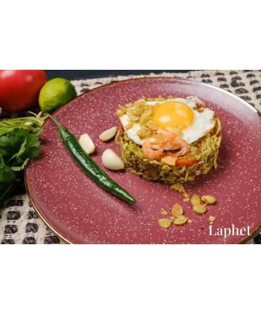  Laphet Laphet Knusper Mix Topping | Spicy Beans & Peanuts High Protein Salad Topping Snacks Nut & Seed Mix (150g) - Buy Online on GoSupps.com