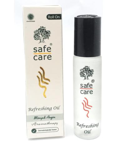 Safe Care Roll On Refreshing Oil Aromatherapy - 10ml Pack of 24 | Premium Essential Oils for Stress Relief & Relaxation - International Shipping Available - Buy Online on GoSupps.com