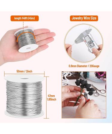 20 Gauge Stainless Steel Wire for Jewelry Making - Craft & Snare Wire - Buy Online on GoSupps.com