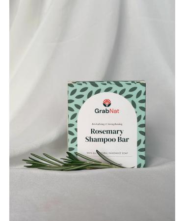All-Natural Shampoo Bar For Hair Handcrafted with All-Natural Ingredients Oils and Extracts - Sulfate-free Paraben-free Cruelty-free Eco-Conscious Zero-Waste (2 pack Rosemary) - Buy Online on GoSupps.com