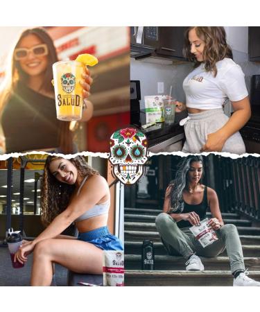 Salud 2-in-1 Hydration & Immunity Electrolytes Powder - Cucumber Lime Agua Fresca Drink Mix, Elderberry, 15 Servings - Vegan, Non-GMO, Gluten-Free, Low Calorie - Buy Online on GoSupps.com