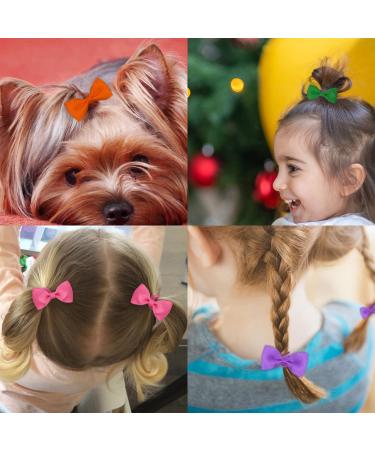 Midodo 80pcs Elastic Hair Loops for Baby Girls - Grosgrain Ponytail Holders & Headbands for Toddlers - Buy Online on GoSupps.com