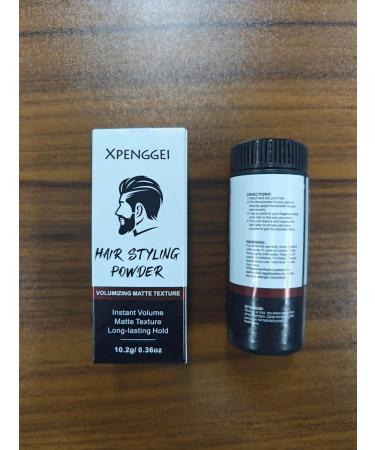 Hair Styling Powder Hair Styling Preparations for Hair Edges Hair-Washing Powder- Natural Look Mens Powder - Easy to Apply with No Oil or Greasy Residue.
