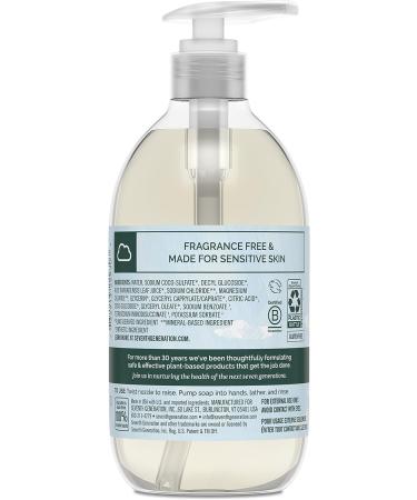 Seventh Generation Fragrance-Free Liquid Hand Soap 12 oz - Free & Clean Unscented Formula - Buy Online on GoSupps.com