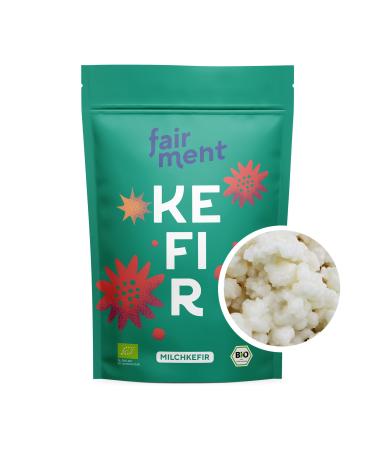 Fair Starter Culture Kefir |Simply make organic milk kefir yourself |Kefir with durable tubers |With German step-by-step instructions |1x organic culture kefir tubers